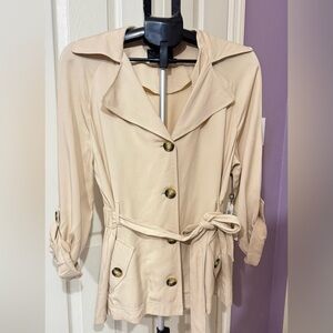 Laundry By Shelli Segal Cream Button-Up Blouse